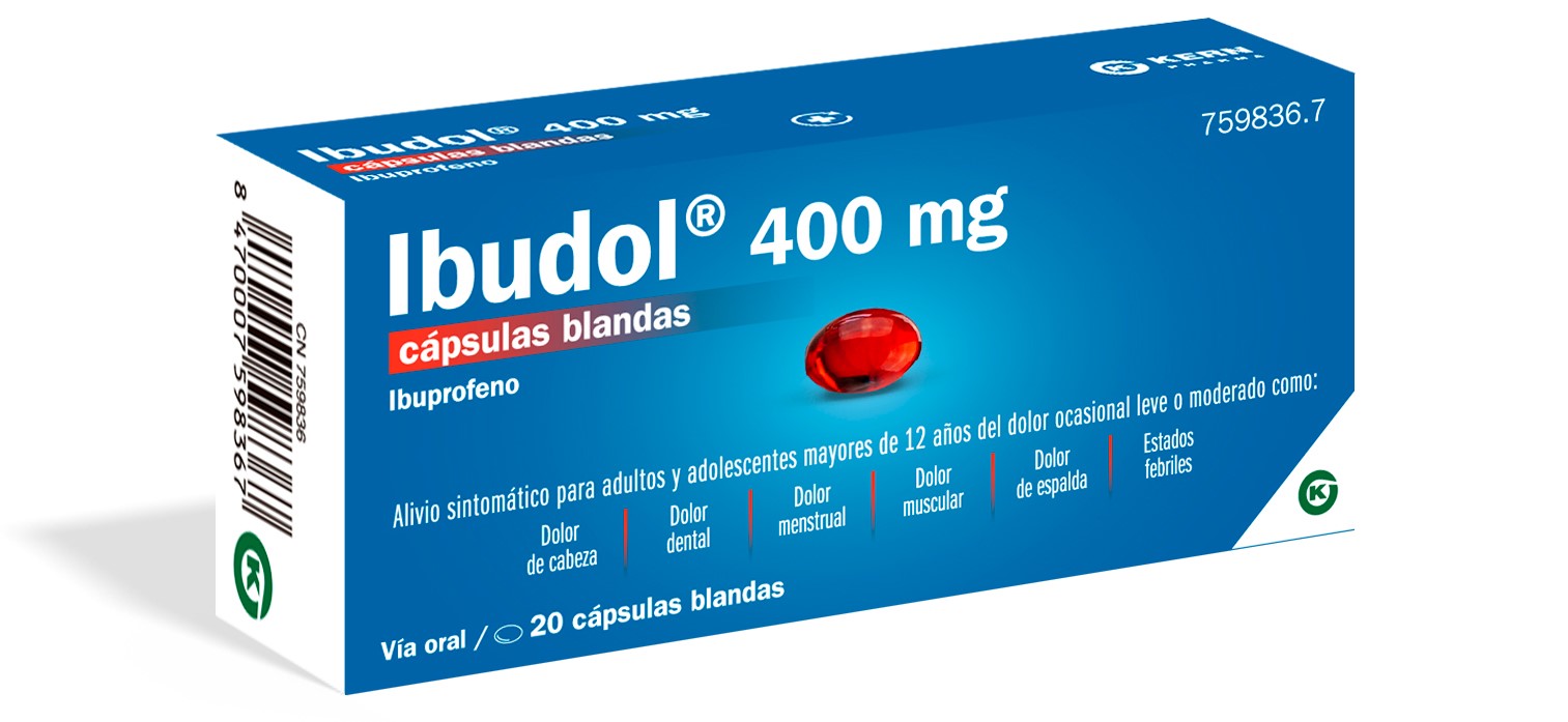 Kern Pharma Presenta Ibudol® 400 Mg Cápsulas Blandas Para El Alivio ...